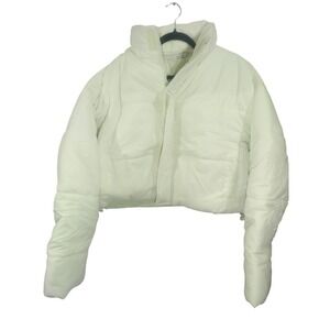 MNML Cropped Puffer II Jacket Green Size S